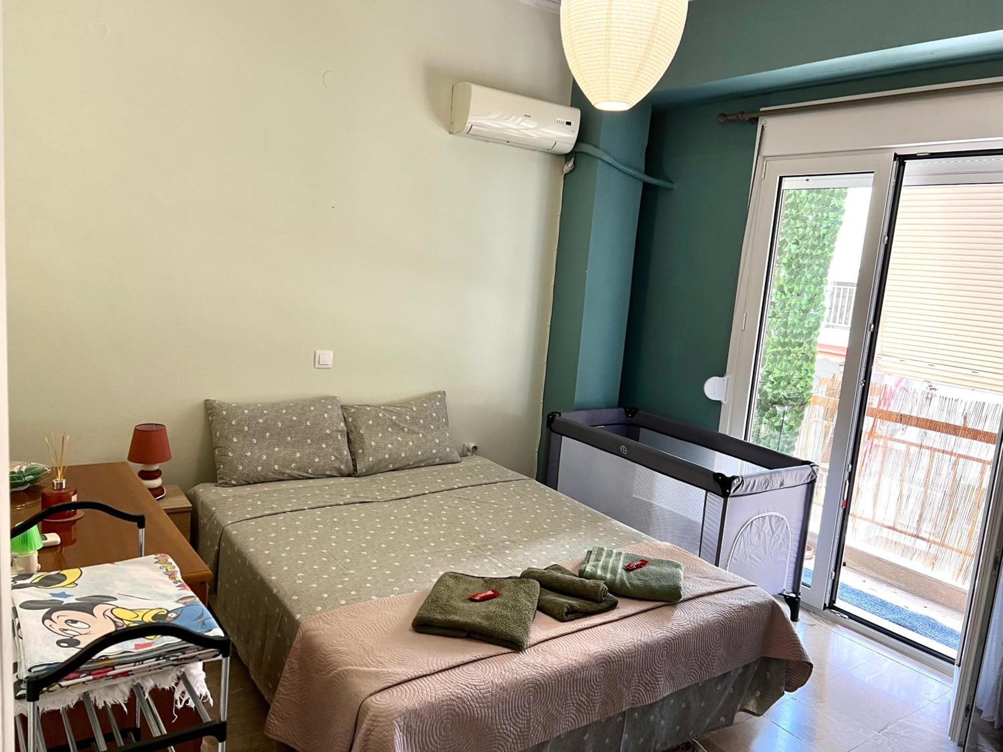 Cozy & Bright Home 50M From Subway -Agios Antonios Athènes Extérieur photo